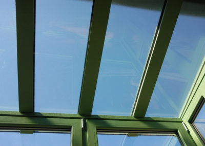 PRIVATO - TS - VERANDINA alluminio taglio termico tetto vetrato