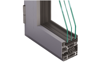 dettaglio serramento Serie NC75HES